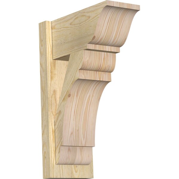 Ekena Millwork Olympic Traditional Rough Sawn Outlooker, Douglas Fir, 8"W x 16"D x 24"H OUT08X16X24OLY01RDF - main